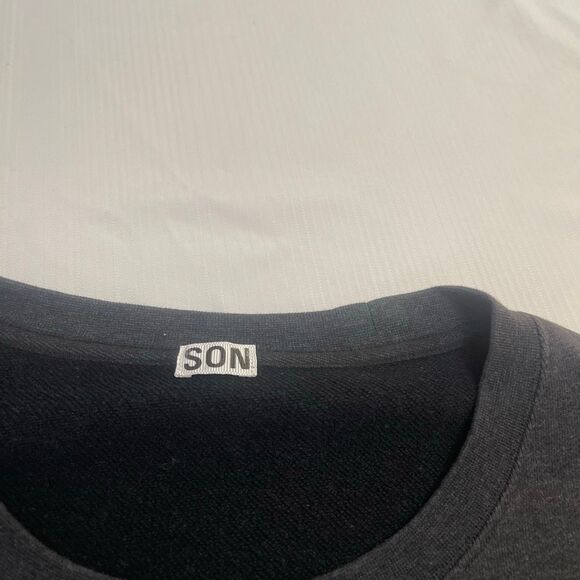 Son Of A Tailor Dark Grey Sweatshirt Size L/XL See Measurements - Picture 2 of 7
